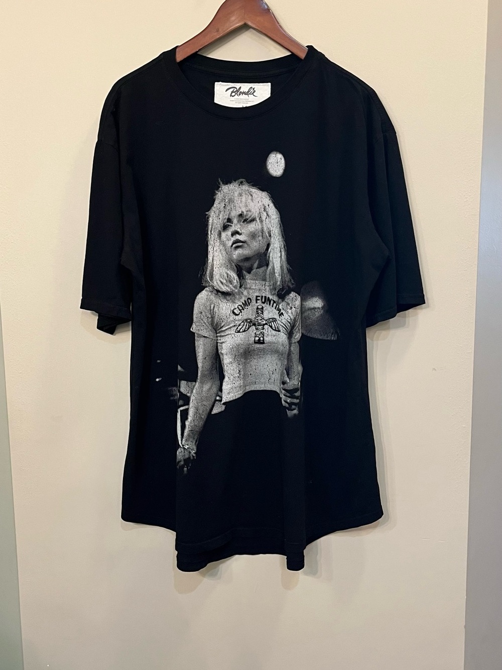 Blondie x People of Leisure short sleeve super soft tee organic cotton. XL